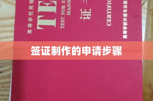 宜丰签证制作的申请步骤