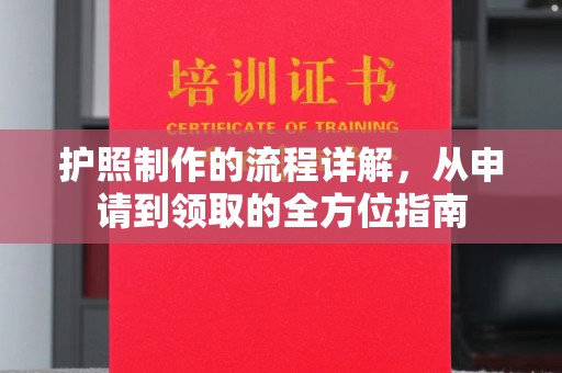 宜丰护照制作的流程详解，从申请到领取的全方位指南
