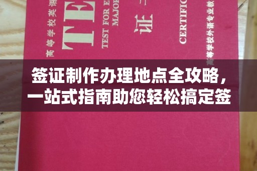 宜丰签证制作办理地点全攻略，一站式指南助您轻松搞定签证