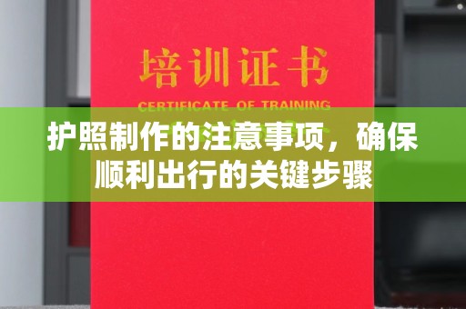 宜丰护照制作的注意事项，确保顺利出行的关键步骤