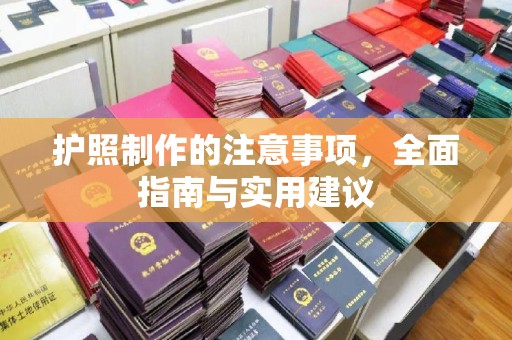 宜丰护照制作的注意事项，全面指南与实用建议
